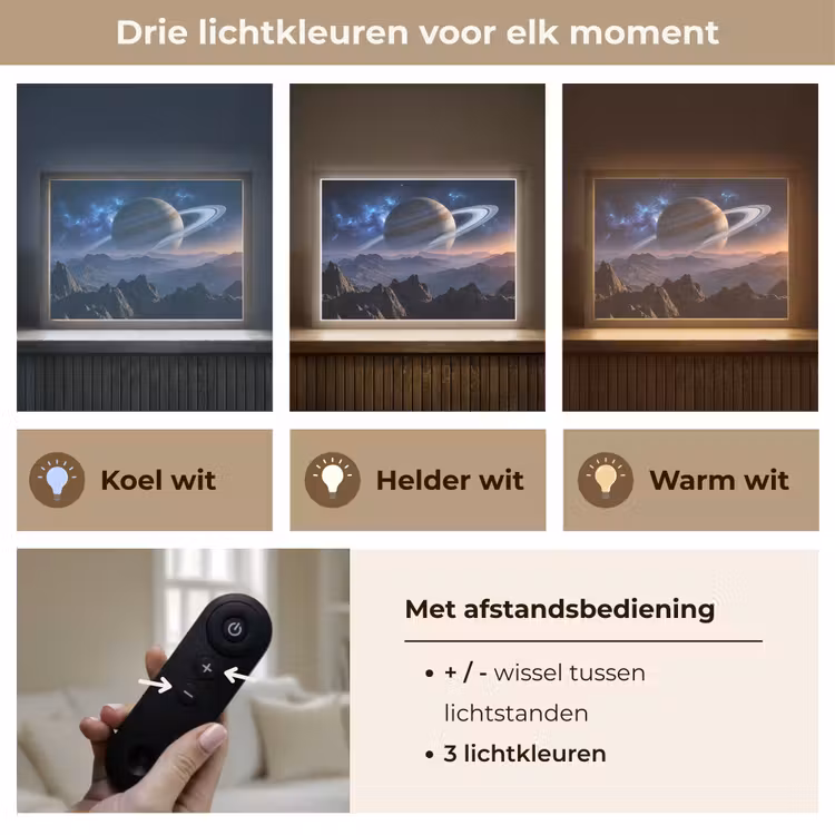Lightbox - Wandlamp - Fantasy - Kosmos - Landschap — 8