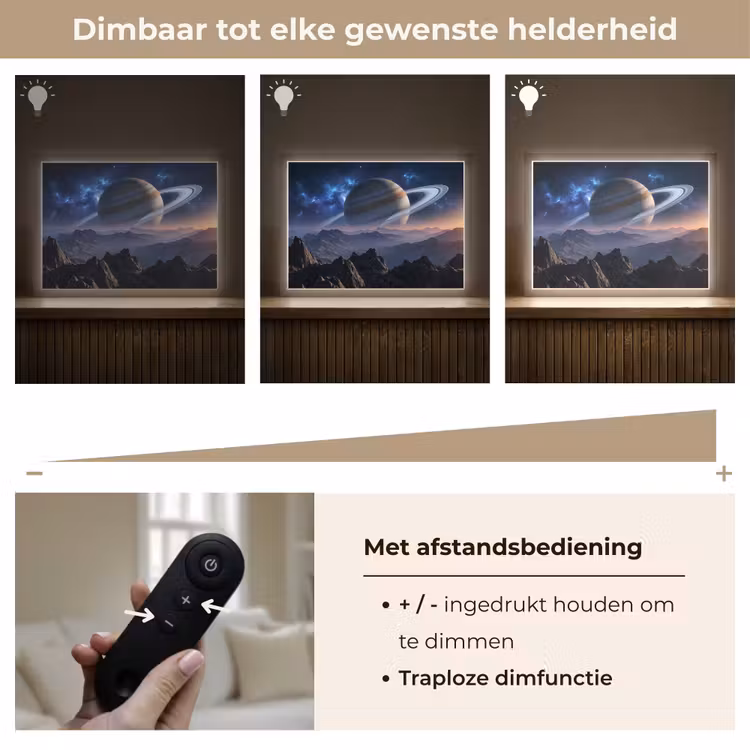 Lightbox - Wandlamp - Fantasy - Kosmos - Landschap — 9