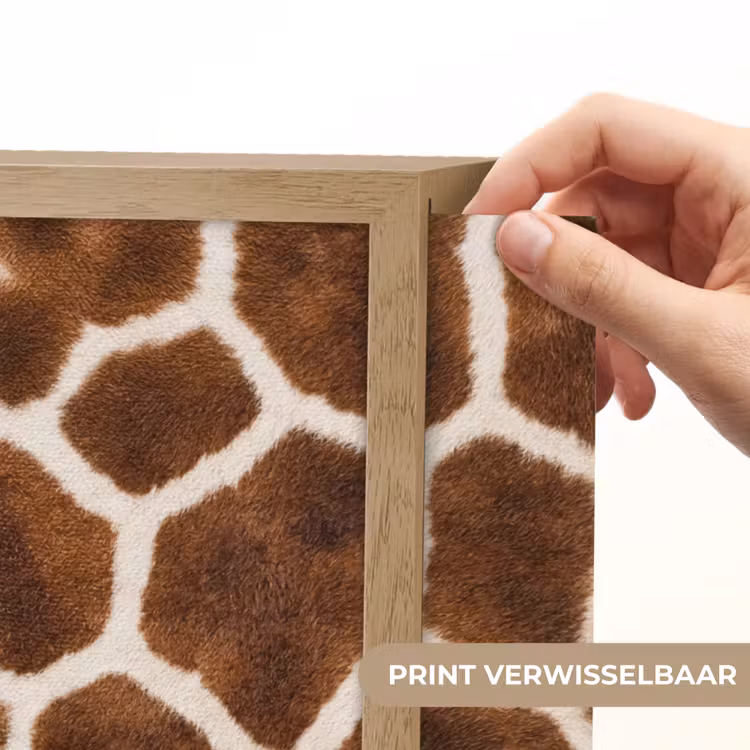 Lightbox - Wandlamp - Giraf - Vacht - Klassiek - Bruin — 5