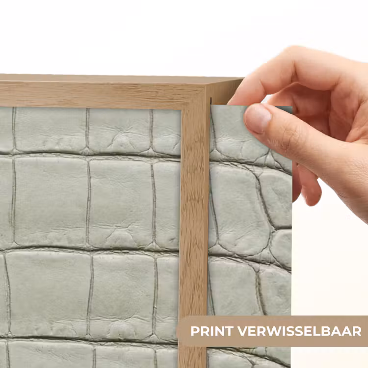Lightbox - Wandlamp - Krokodillenleer - Schubben - Groen — 5