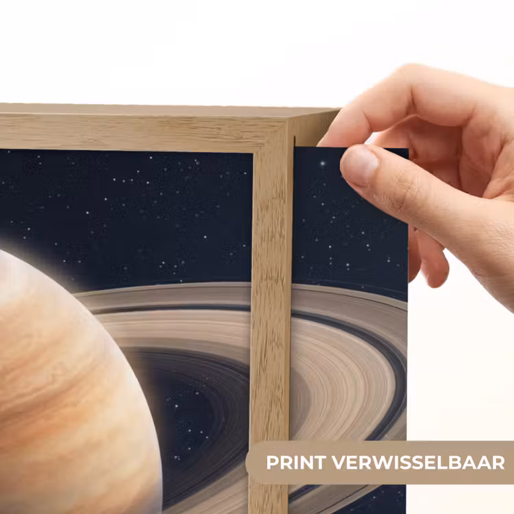 Lightbox - Wandlamp - Planeten - Saturnus - Ruimte — 5