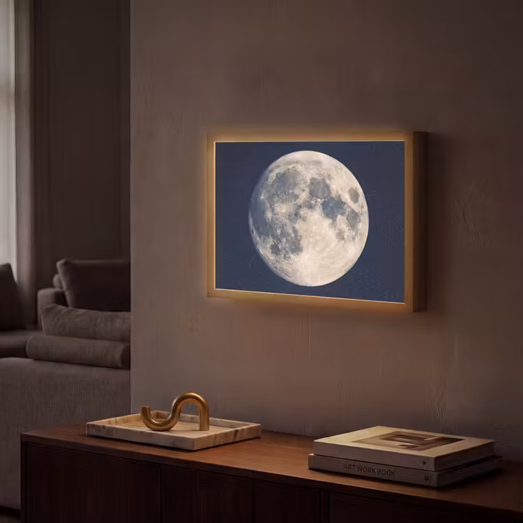 Lightbox - Wandlamp - Ruimte - Maan - Kosmos — 2