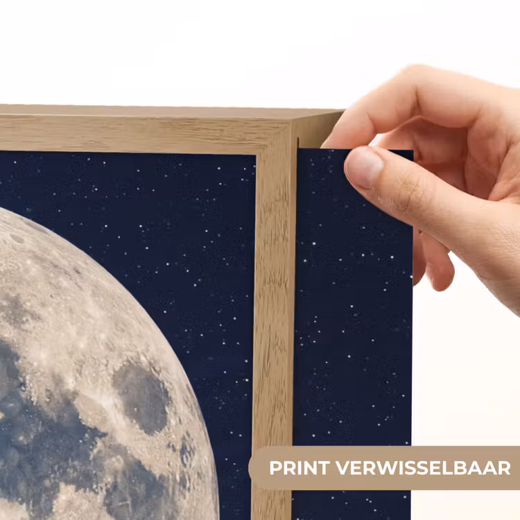 Lightbox - Wandlamp - Ruimte - Maan - Kosmos — 5