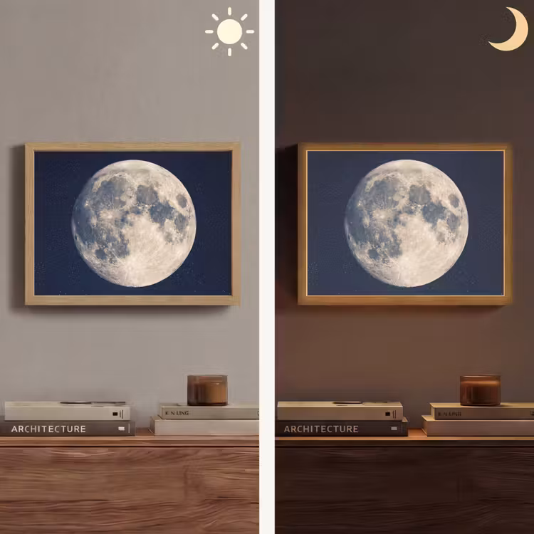 Lightbox - Wandlamp - Ruimte - Maan - Kosmos — 6