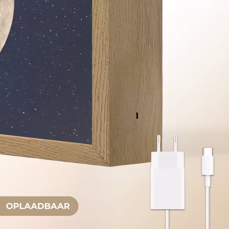 Lightbox - Wandlamp - Ruimte - Maan - Kosmos — 7