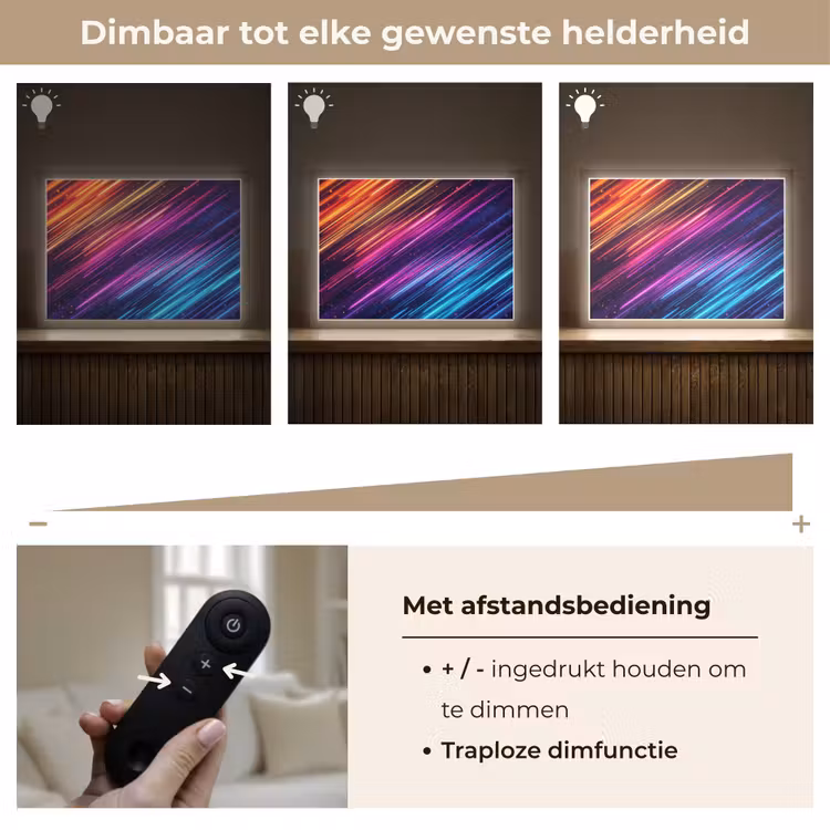 Lightbox - Wandlamp - Snelheid - Kosmos - Kleurrijk — 9