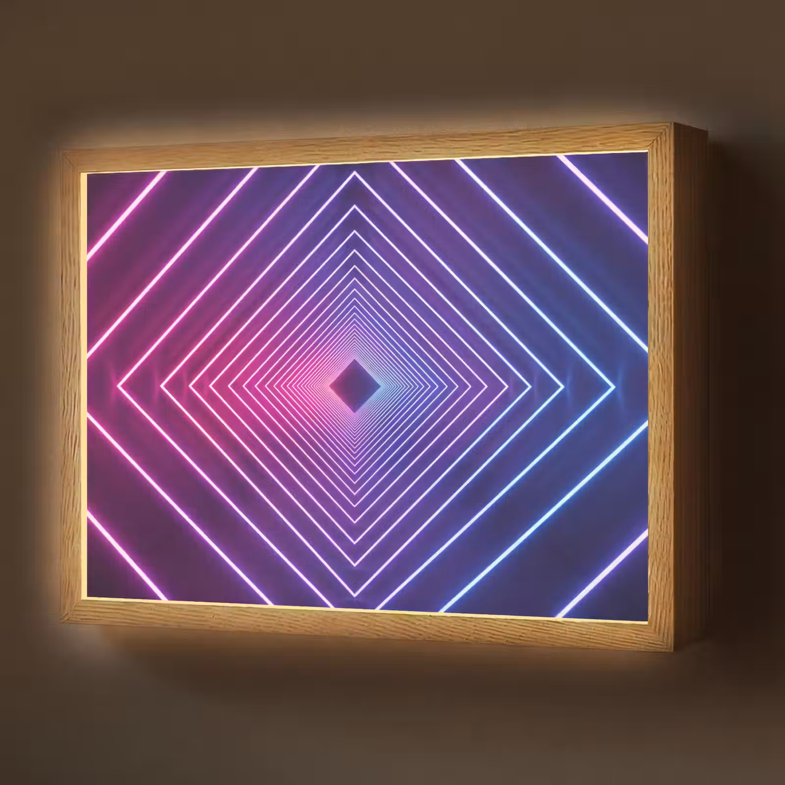 Lightbox - Wandlamp - Driedimensionaal - Tunnel - Ruimte — 1