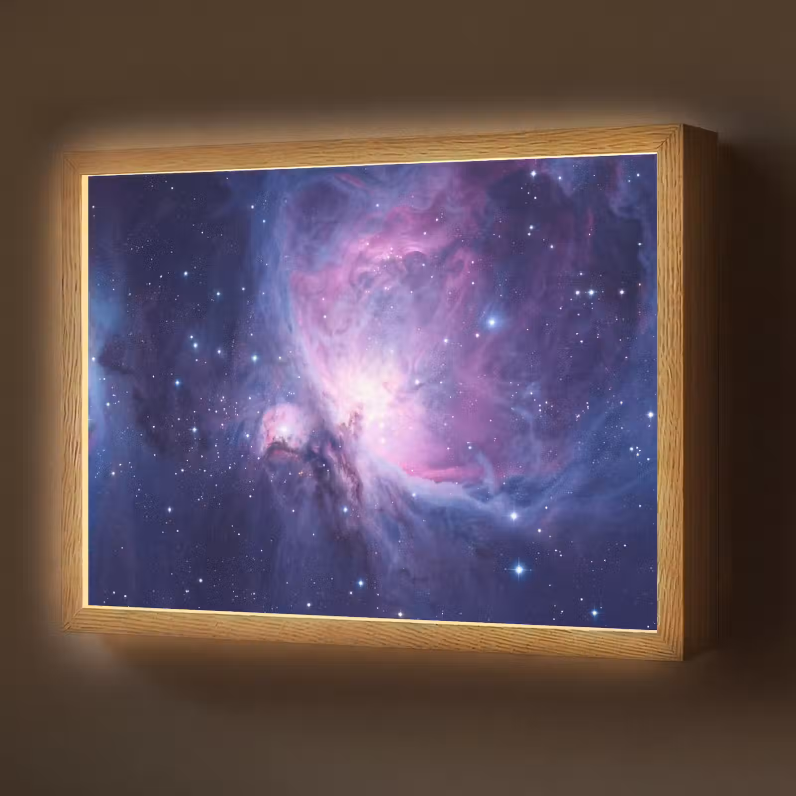 Lightbox - Wandlamp - Ruimte - Sterren - Kleurrijk — 1