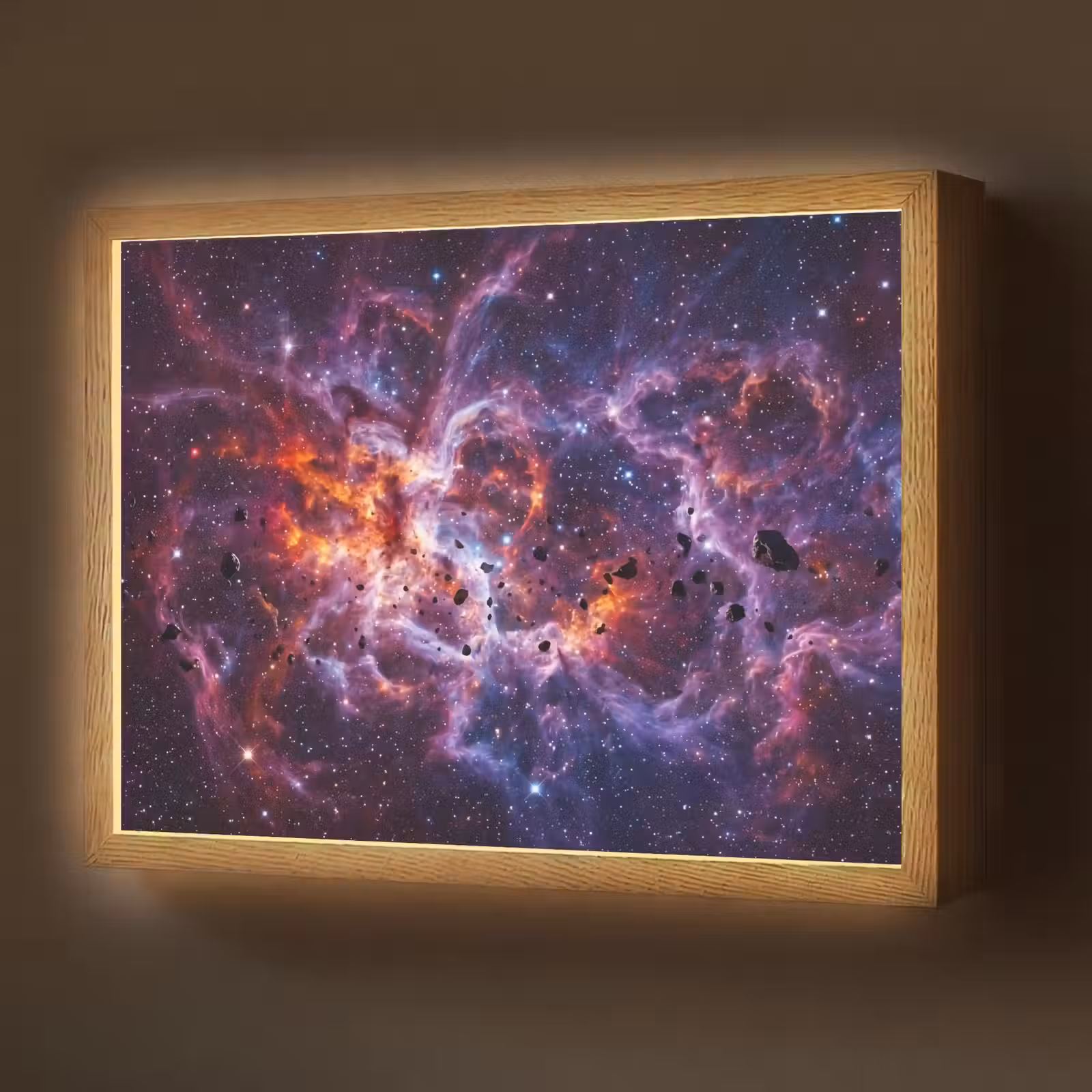Lightbox - Wandlamp - Space - Stars - Abstract - Colorful — 1
