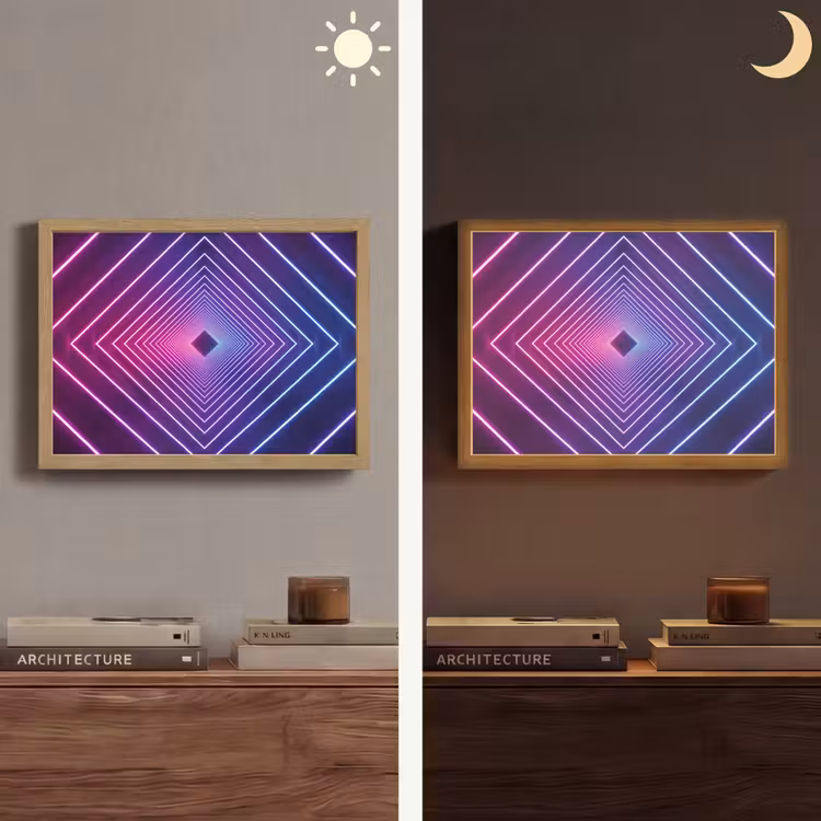 Lightbox - Wandlamp - Driedimensionaal - Tunnel - Ruimte — 6