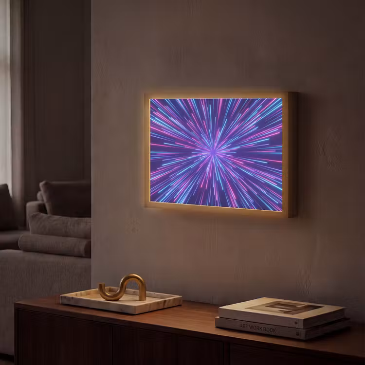 Lightbox - Wandlamp - Dynamisch - Ruimte - Kleurrijk — 2