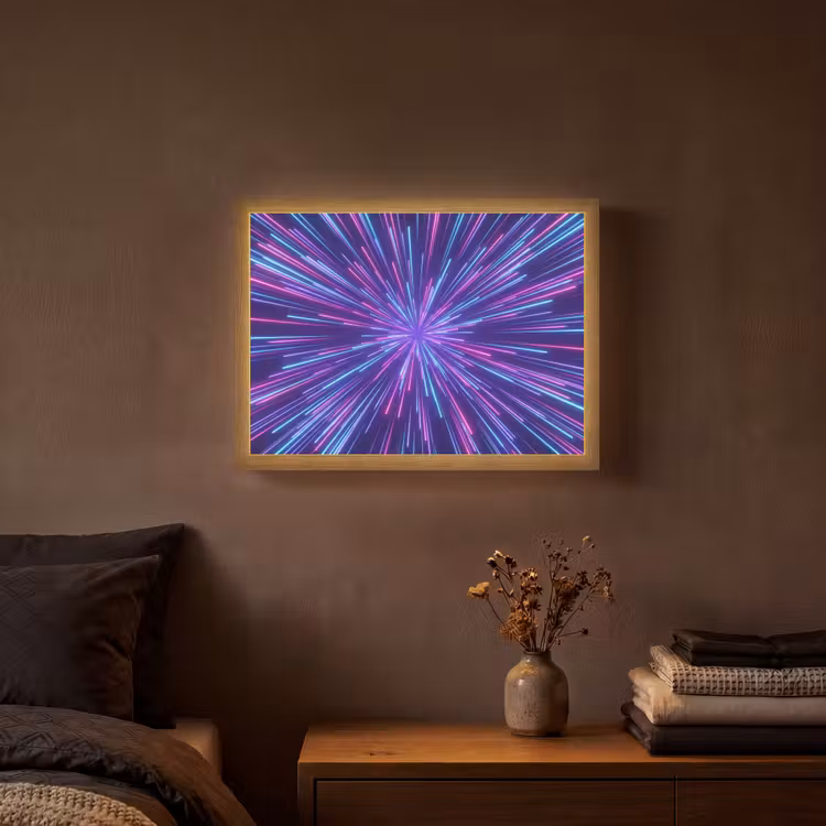 Lightbox - Wandlamp - Dynamisch - Ruimte - Kleurrijk — 3