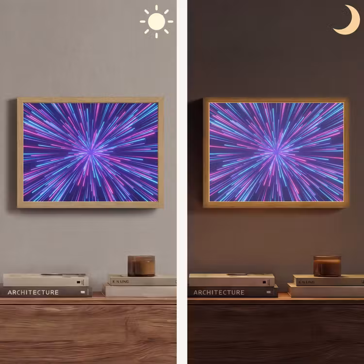 Lightbox - Wandlamp - Dynamisch - Ruimte - Kleurrijk — 6