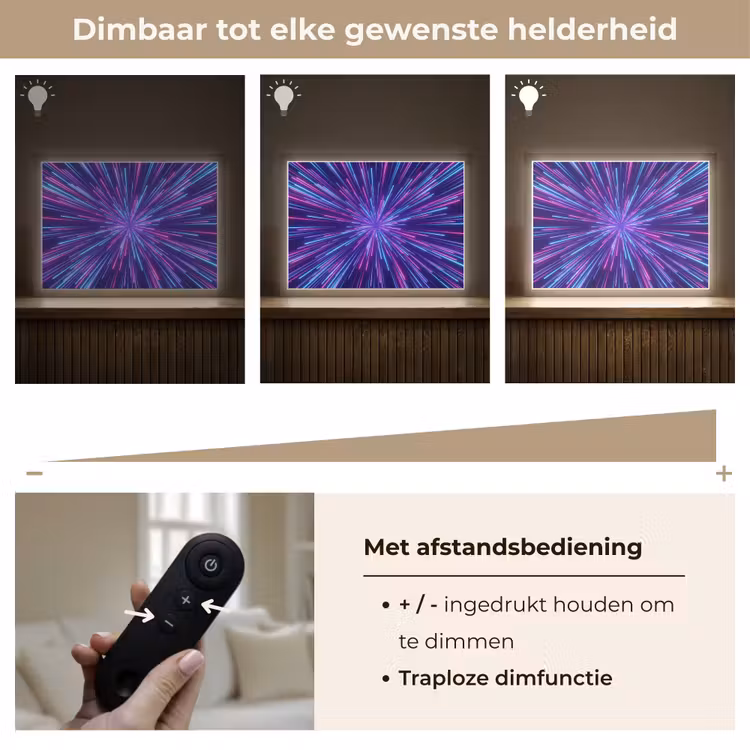 Lightbox - Wandlamp - Dynamisch - Ruimte - Kleurrijk — 9