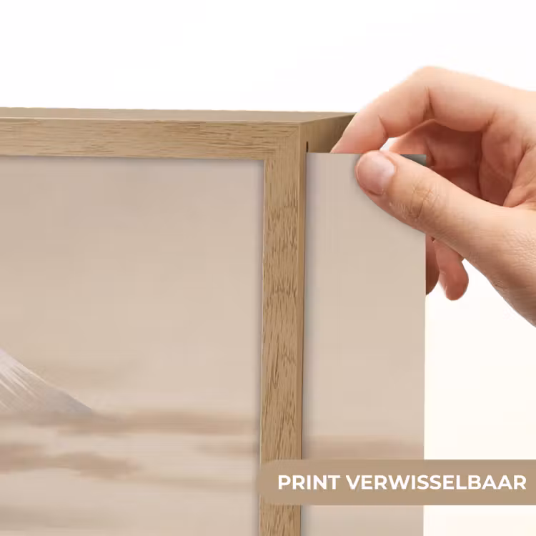 Lightbox - Wandlamp - Japans - Landschap - Beige — 5