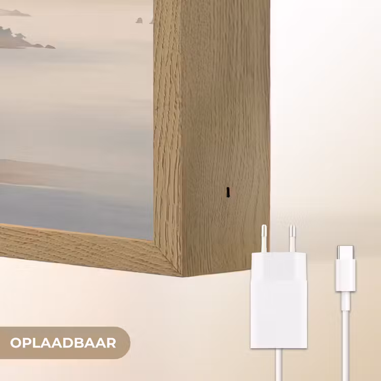 Lightbox - Wandlamp - Japans - Landschap - Beige — 7