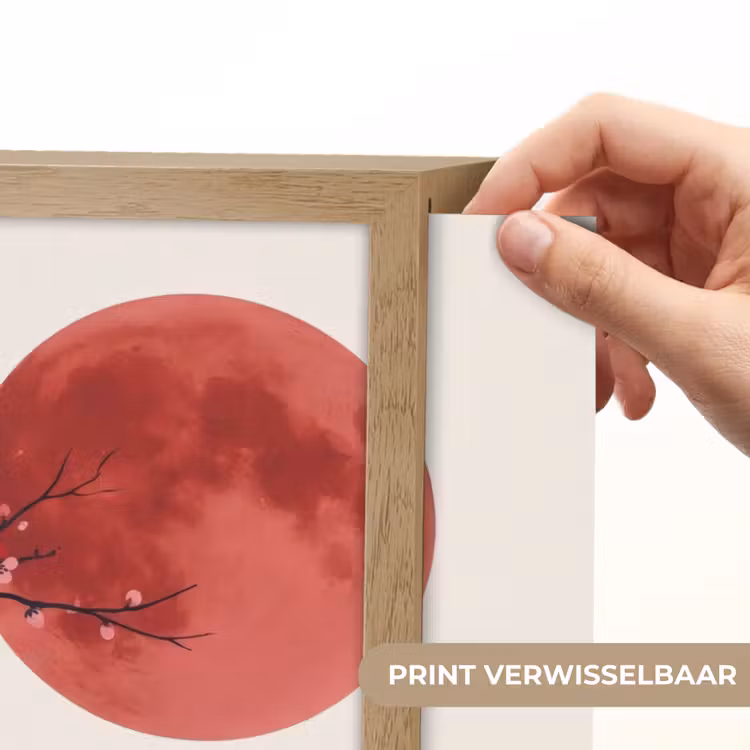 Lightbox - Wandlamp - Kersenbloesem - Oosters - Rood — 5