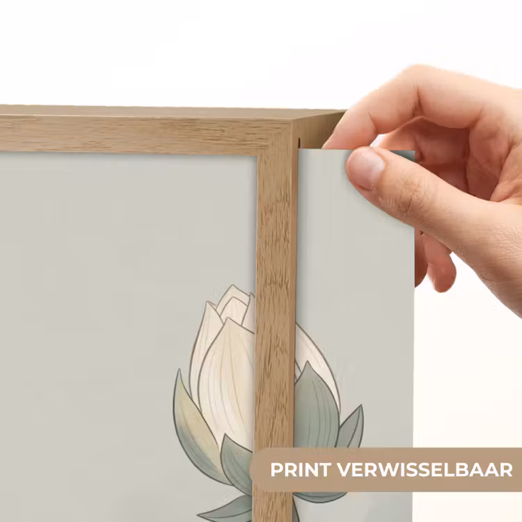 Lightbox - Wandlamp - Lotus - Bloemen - Groen — 5
