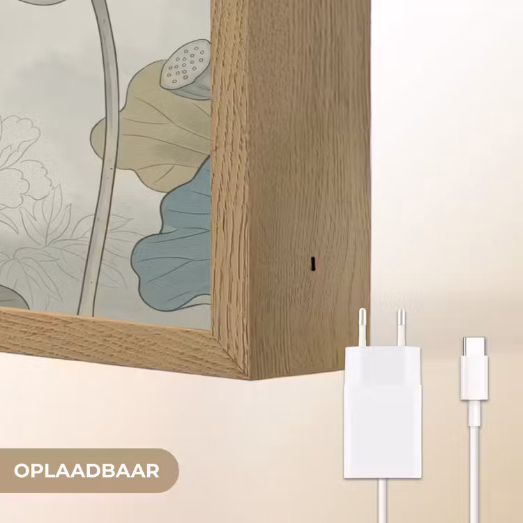 Lightbox - Wandlamp - Lotus - Bloemen - Groen — 7