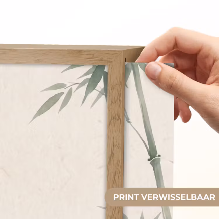 Lightbox - Wandlamp - Minimalistisch - Bamboe - Groen — 5