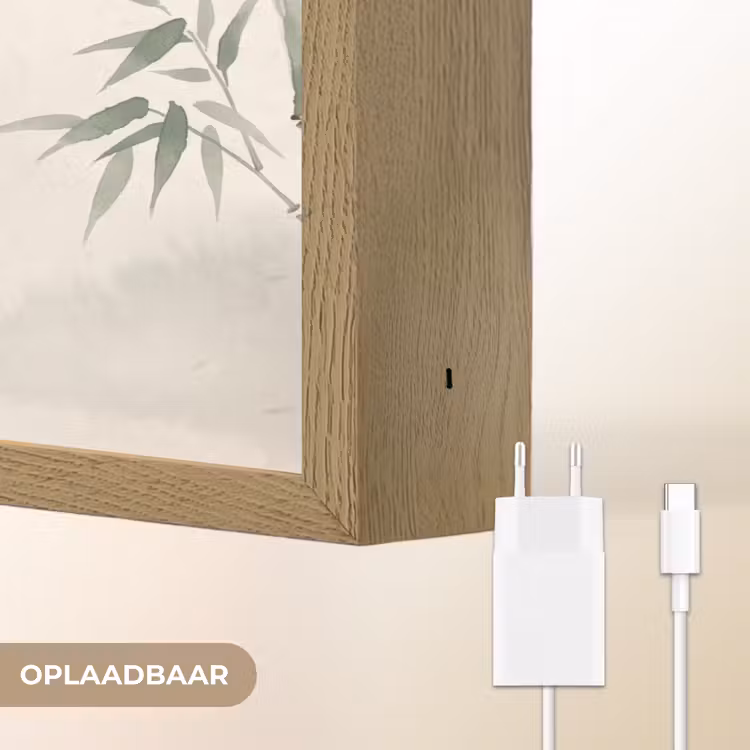 Lightbox - Wandlamp - Minimalistisch - Bamboe - Groen — 7
