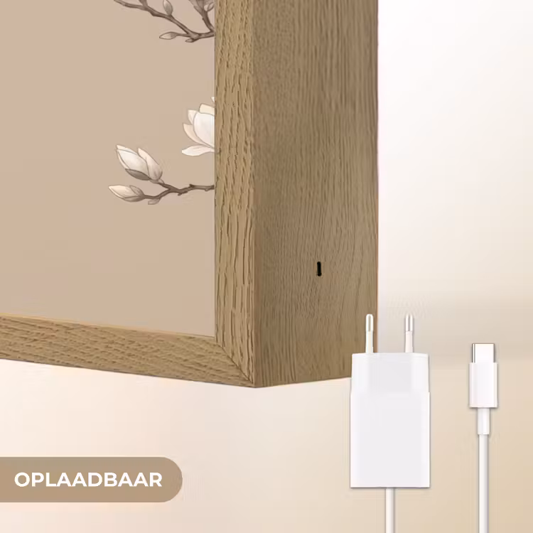 Lightbox - Wandlamp - Oosters - Vogels - Beige — 7