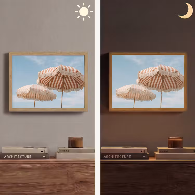 Lightbox - Wandlamp - Parasol - Lucht - Rood — 6