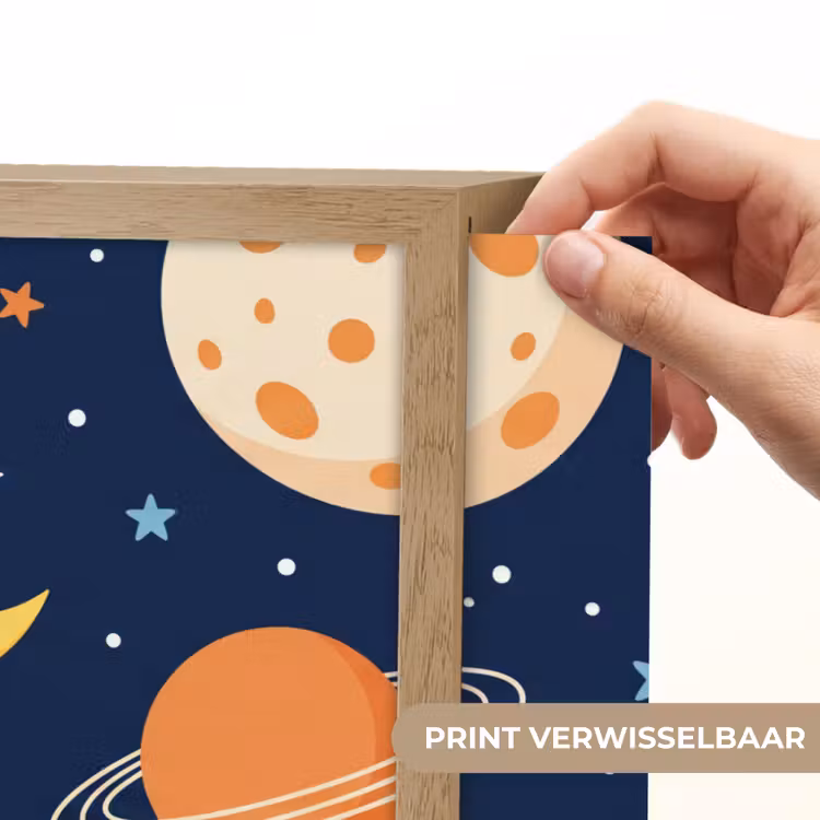 Lightbox - Wandlamp - Ruimte - Planeten - Kleurrijk — 5