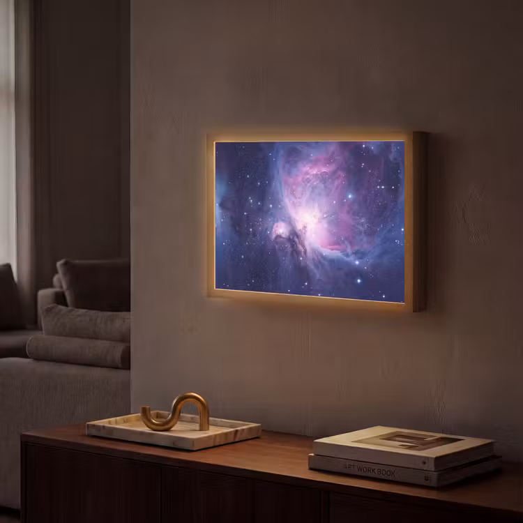 Lightbox - Wandlamp - Ruimte - Sterren - Kleurrijk — 2