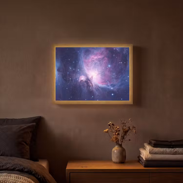 Lightbox - Wandlamp - Ruimte - Sterren - Kleurrijk — 3