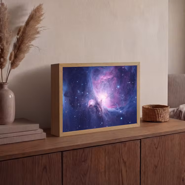 Lightbox - Wandlamp - Ruimte - Sterren - Kleurrijk — 4