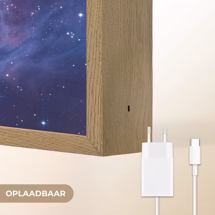 Lightbox - Wandlamp - Ruimte - Sterren - Kleurrijk — 7