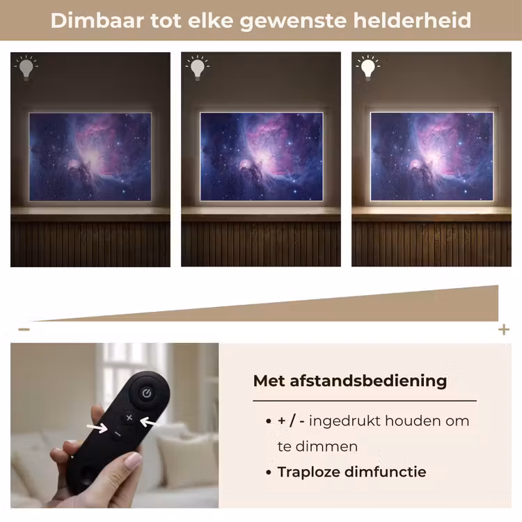 Lightbox - Wandlamp - Ruimte - Sterren - Kleurrijk — 9