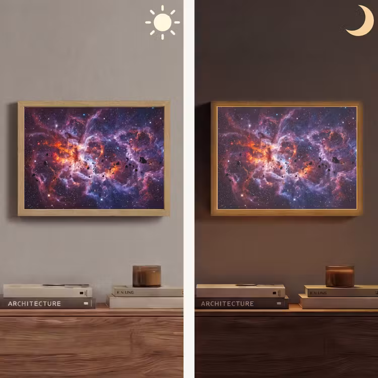 Lightbox - Wandlamp - Space - Stars - Abstract - Colorful — 6