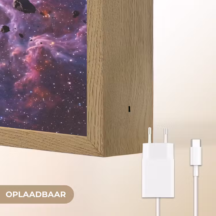 Lightbox - Wandlamp - Space - Stars - Abstract - Colorful — 7