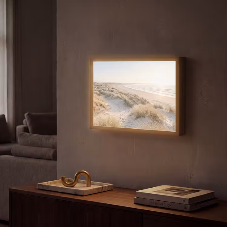 Lightbox - Wandlamp - Duinen - Strand - Beige — 2