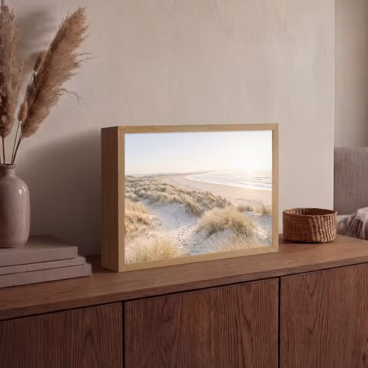 Lightbox - Wandlamp - Duinen - Strand - Beige — 4
