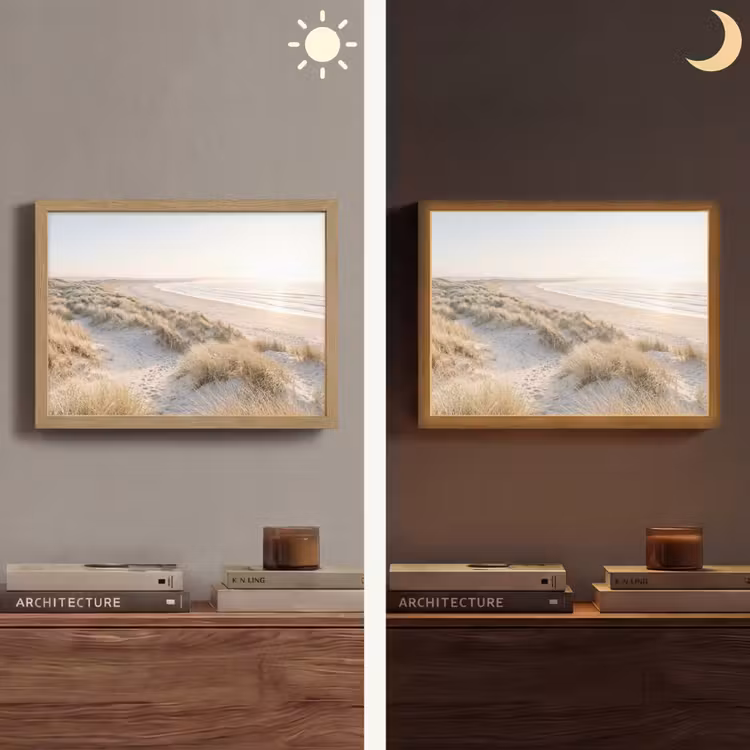 Lightbox - Wandlamp - Duinen - Strand - Beige — 6