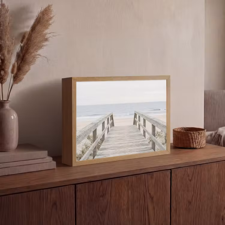 Lightbox - Wandlamp - Duinen - Vlonder - Oceaan — 4