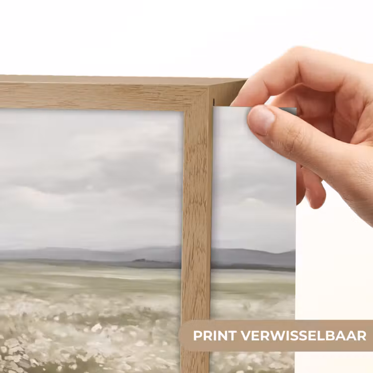 Lightbox - Wandlamp - Illustratie - Landschap - Wit — 5
