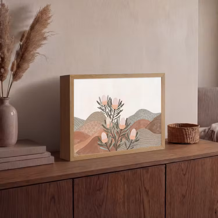 Lightbox - Wandlamp - Modern - Heuvels - Terracotta — 4
