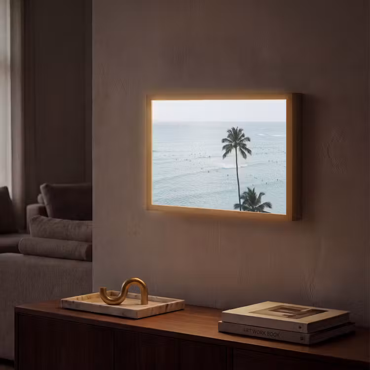 Lightbox - Wandlamp - Oceaan - Palmbomen - Surfers — 2
