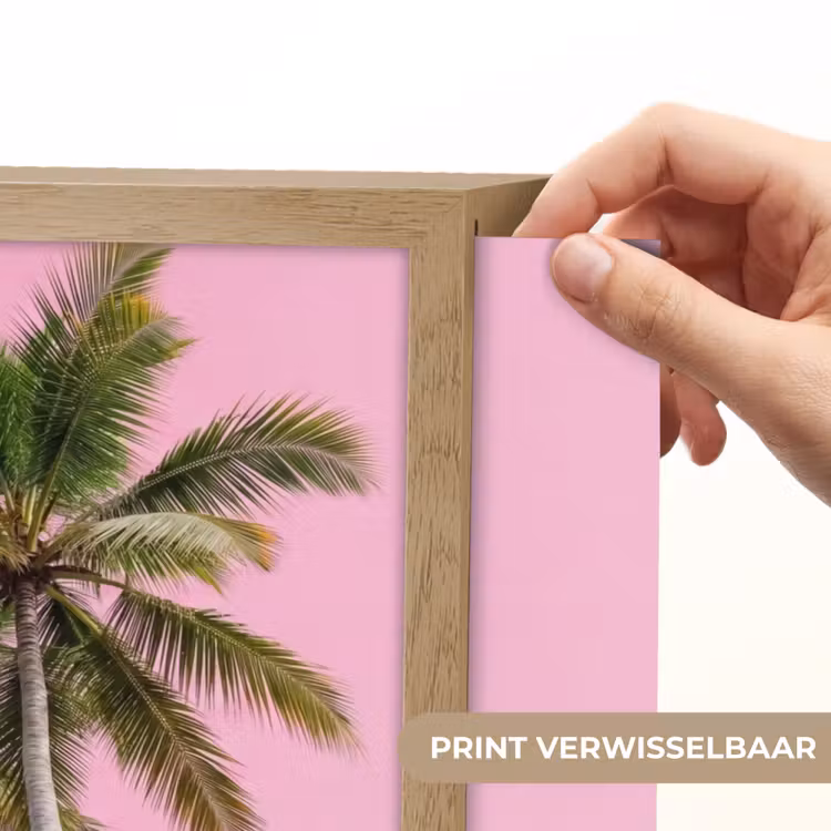 Lightbox - Wandlamp - Palmboom - Tropisch - Pink — 5