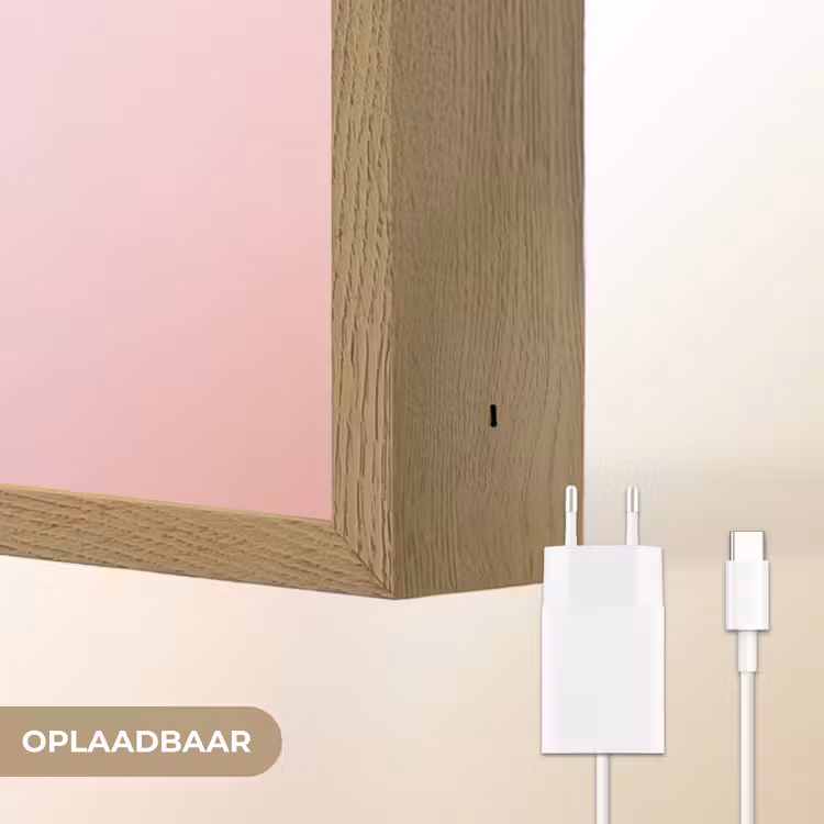 Lightbox - Wandlamp - Sierlijk - Kwal - Roze — 7