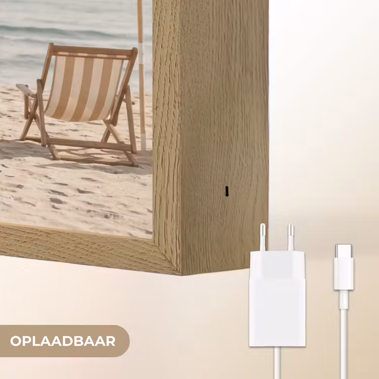 Lightbox - Wandlamp - Strand - Stoelen - Parasol — 7