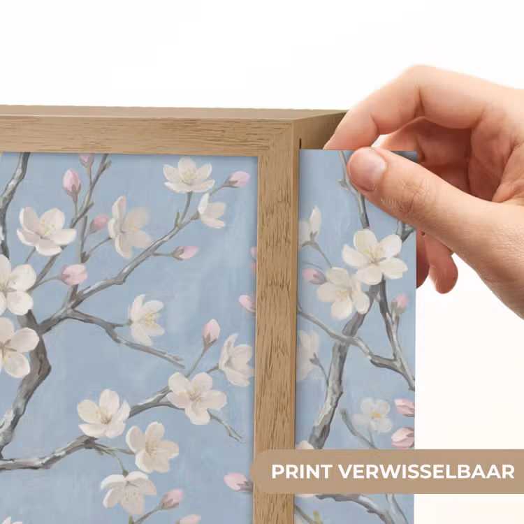 Lightbox - Wandlamp - Takken - Kersenbloesem - Blauw — 5