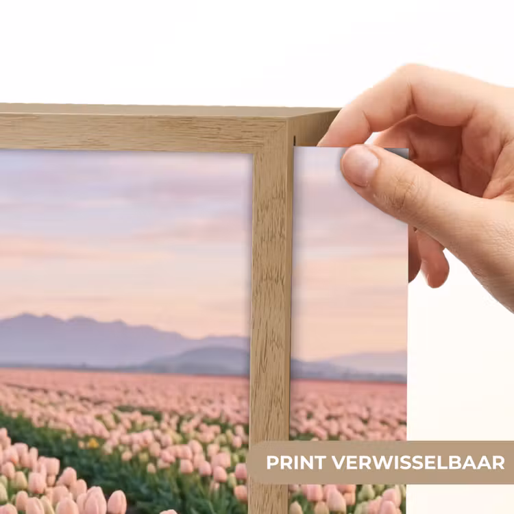 Lightbox - Wandlamp - Tulpen - Landschap - Roze — 5