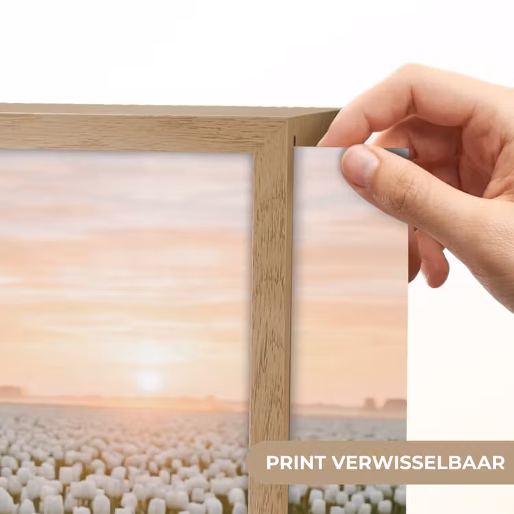 Lightbox - Wandlamp - Tulpen - Landschap - Wit — 5
