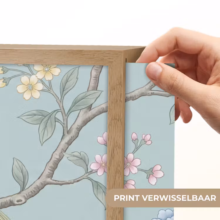 Lightbox - Wandlamp - Vogel - Bloemen - Kleurrijk — 5