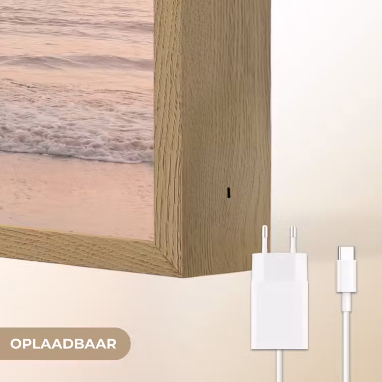 Lightbox - Wandlamp - Zon - Strand - Roze — 7